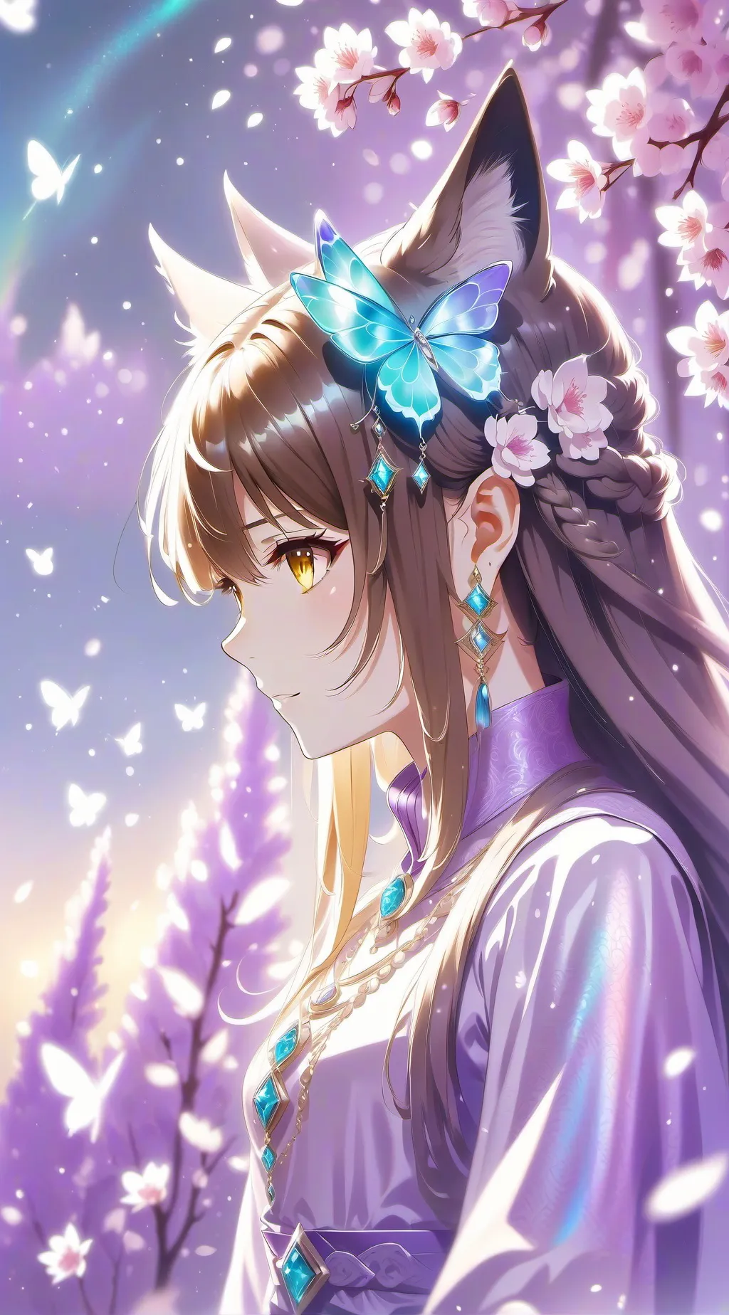 ai character: Queila  background