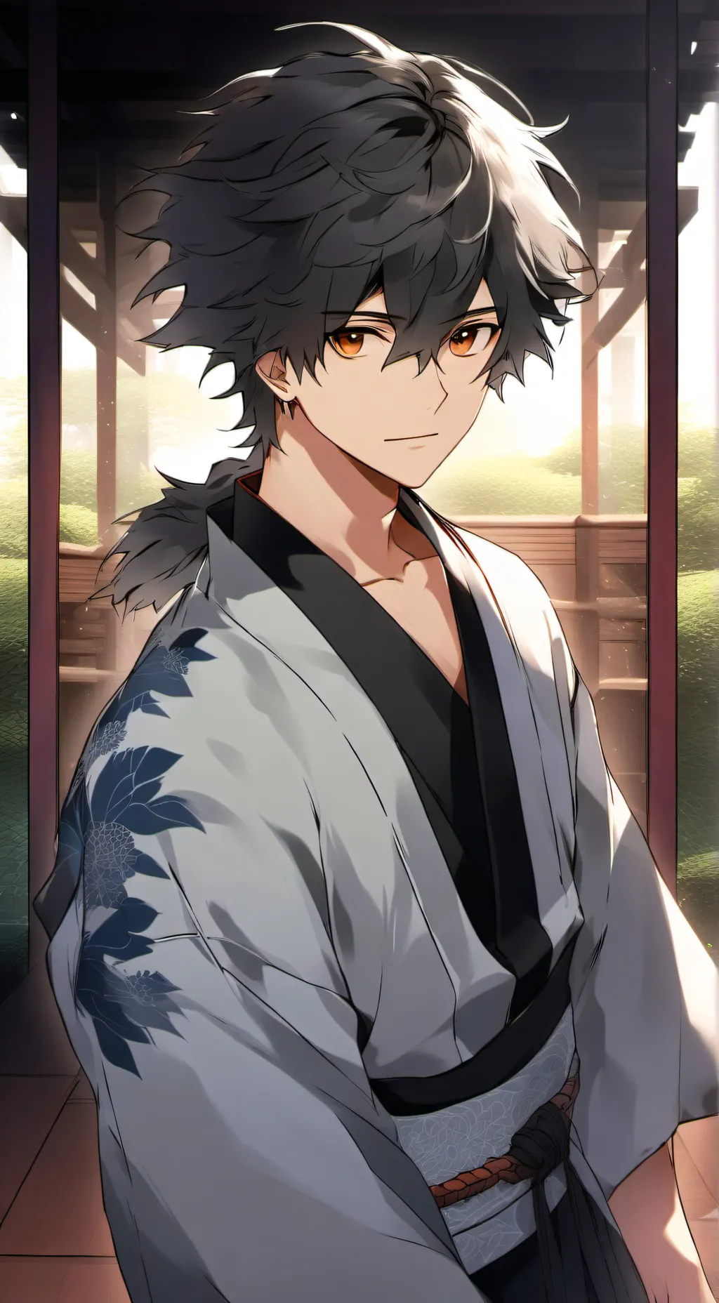 ai character: Naoki background