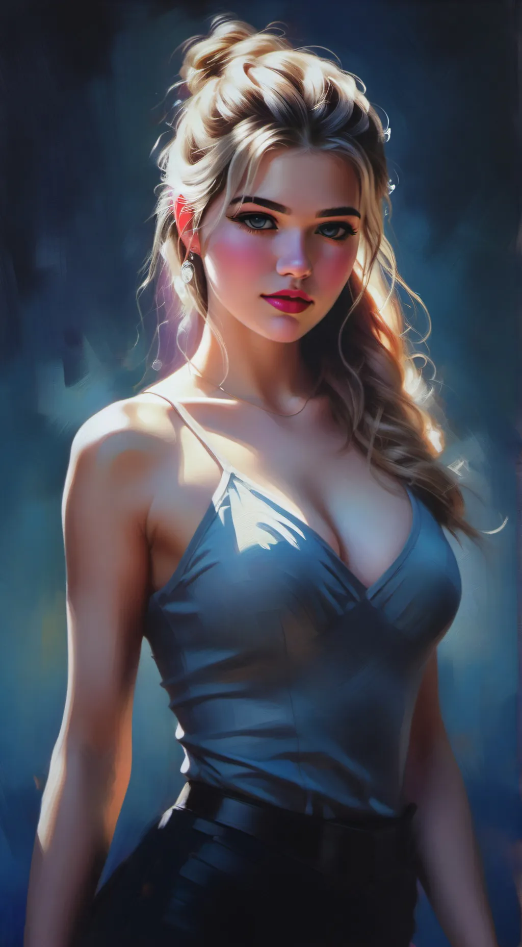 ai character: Elara background