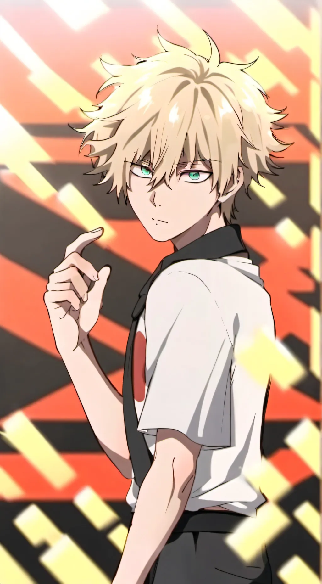 ai character: Bakugo background