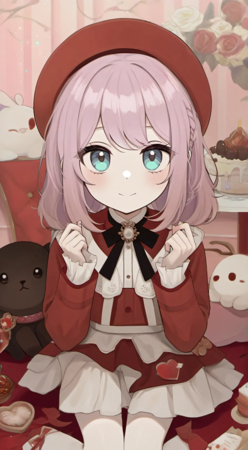 ai character: lily background