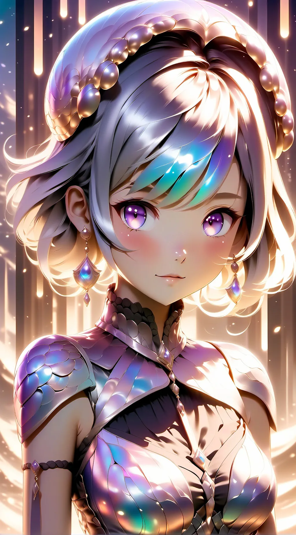 ai character: Rose background
