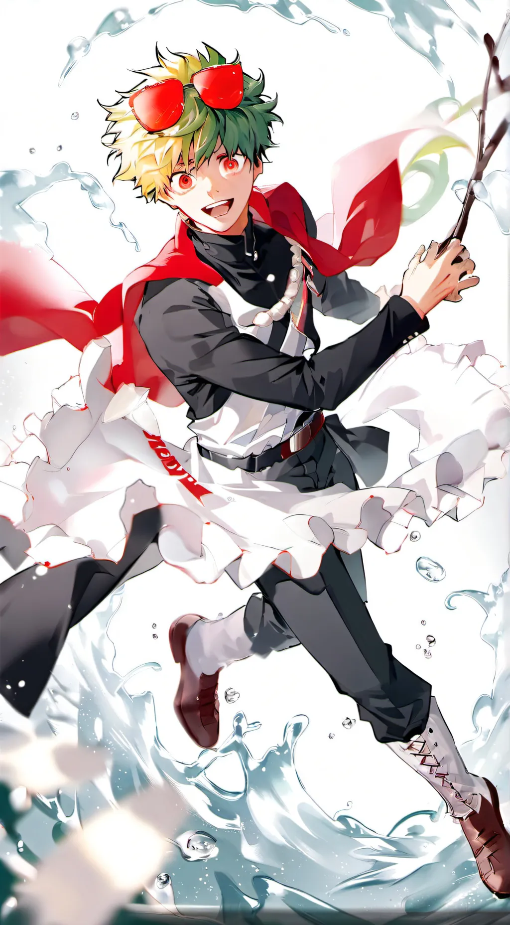 ai character: bakudeku background