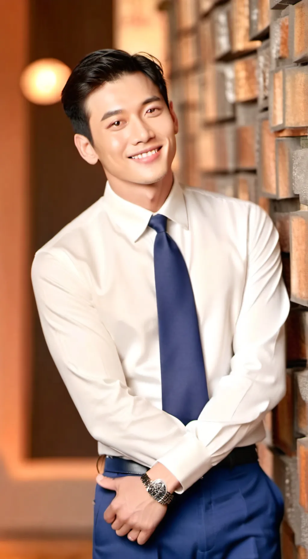ai character: Shin Ha-Kyun background