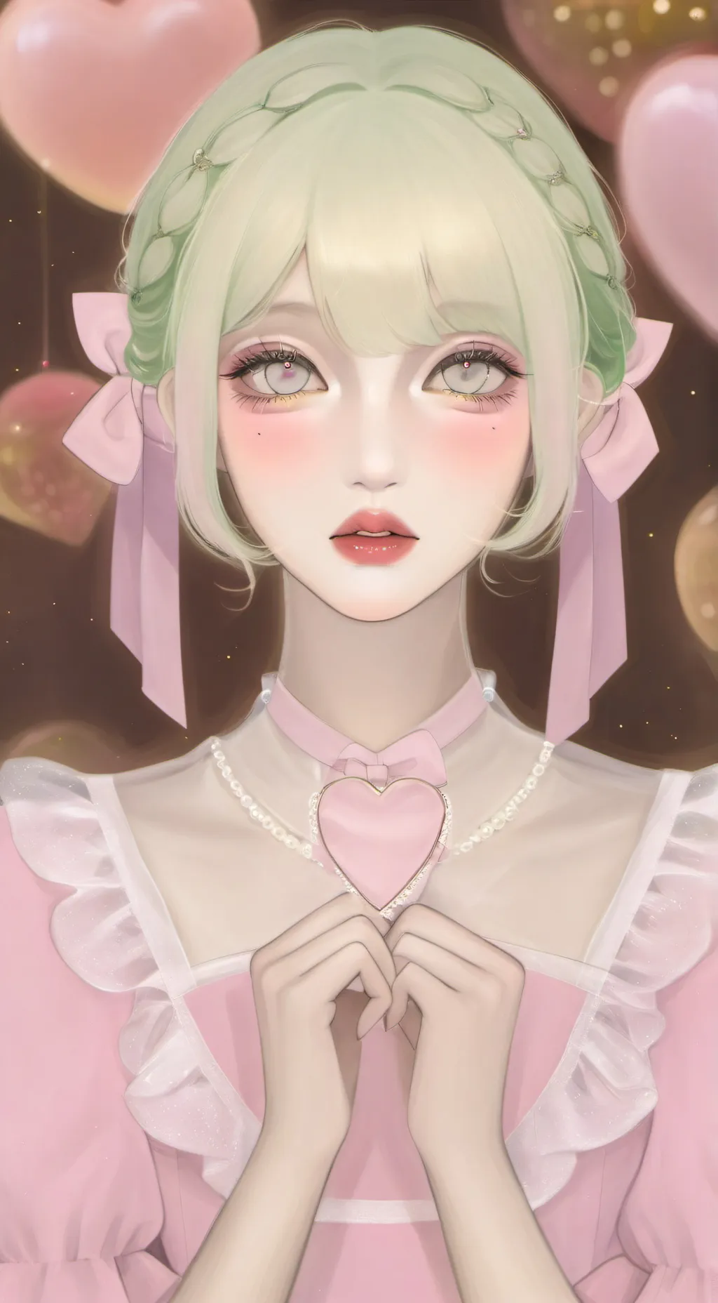 ai character: Yumi♡ background