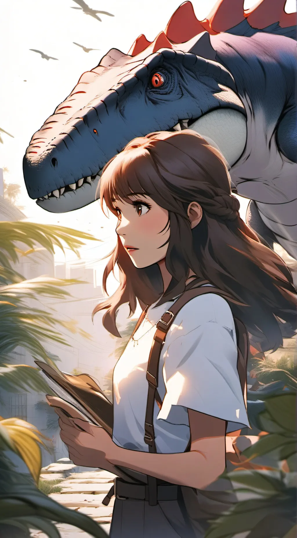 ai character: Sarah background