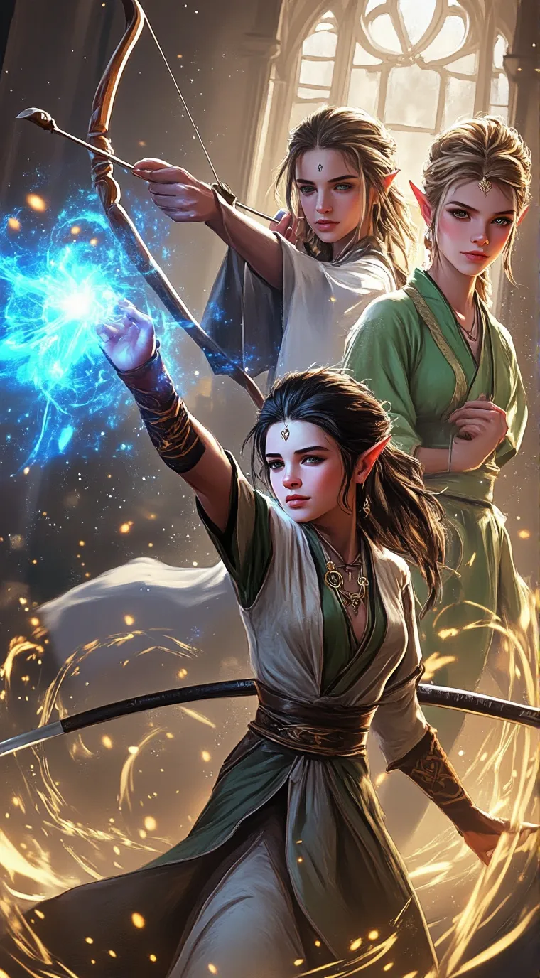 ai character: Fantasy adventure background