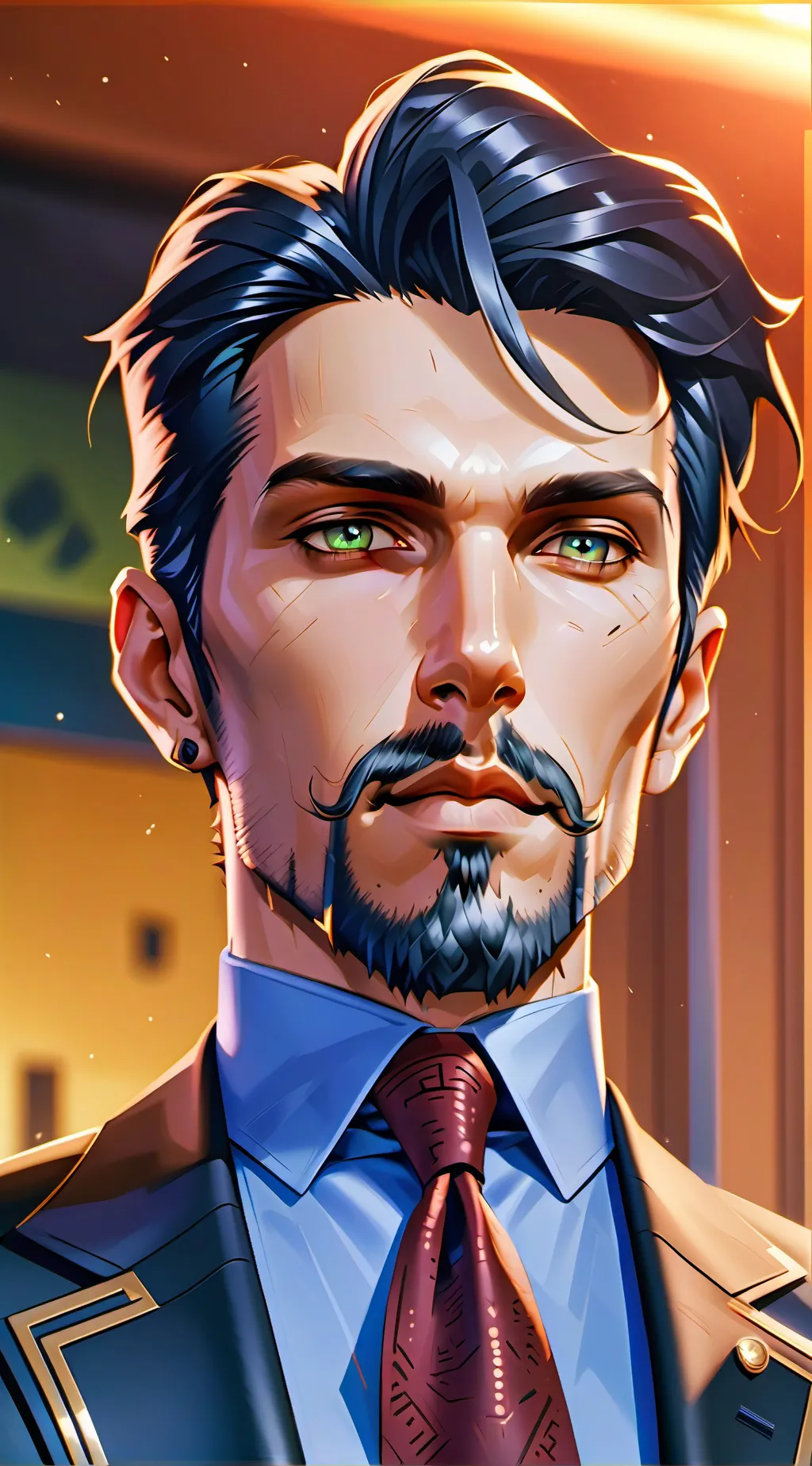 ai character: Black from Sprunki background