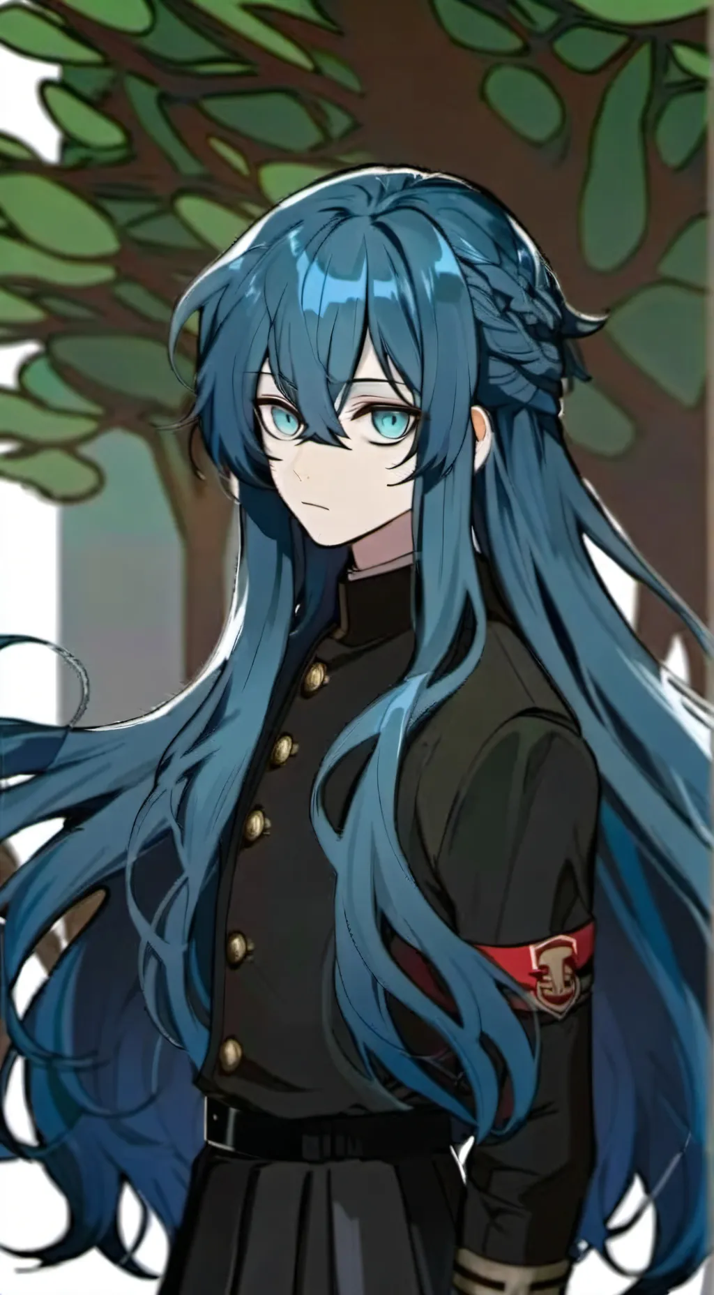 ai character: Muichiro  background