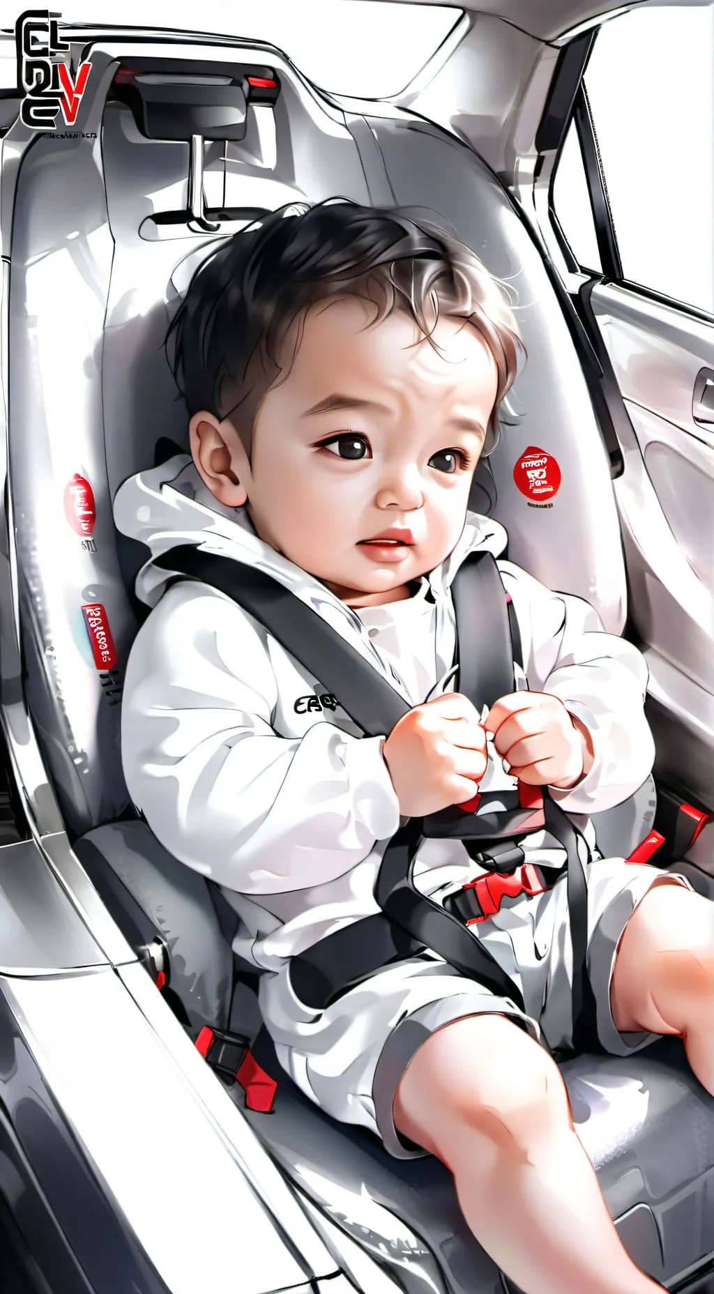 ai character: baby lida background