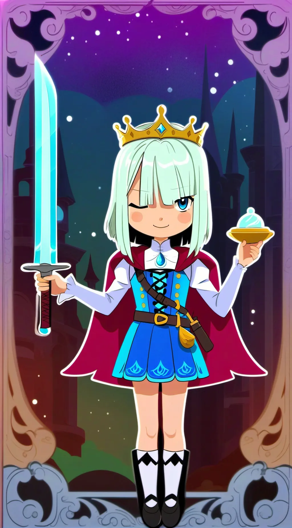 ai character: lucy   background