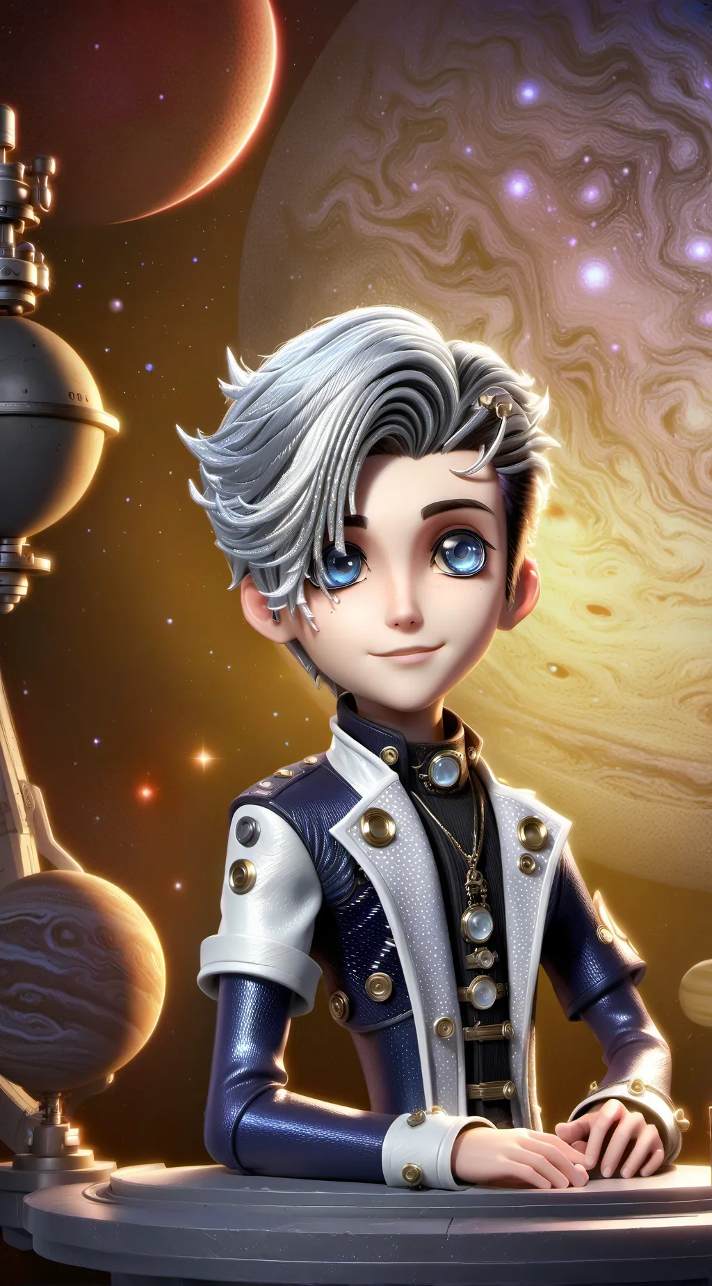 ai character: Orion background