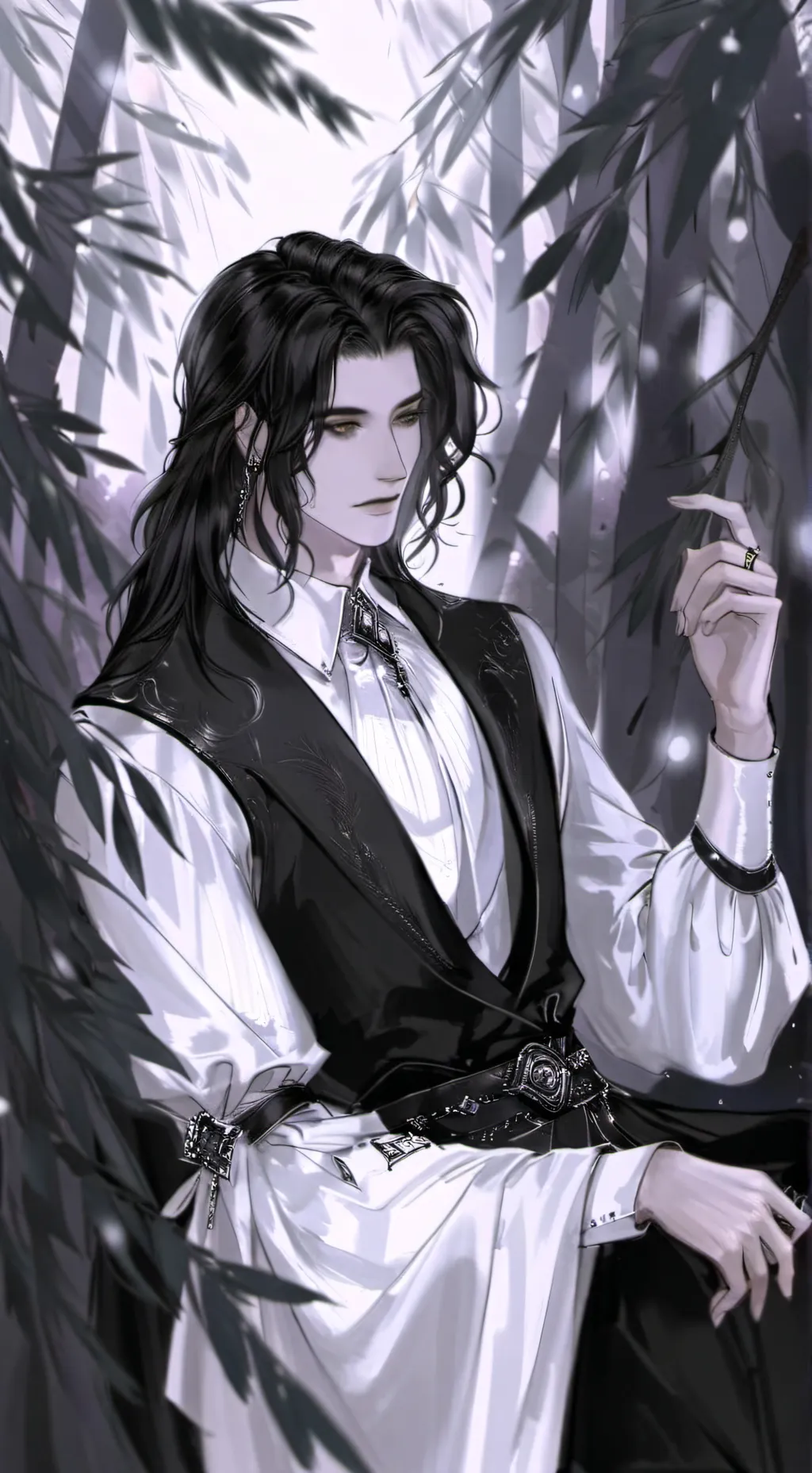 ai character: Caden background