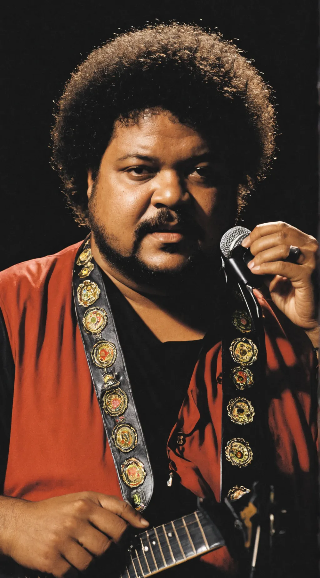 ai character: Tim Maia background