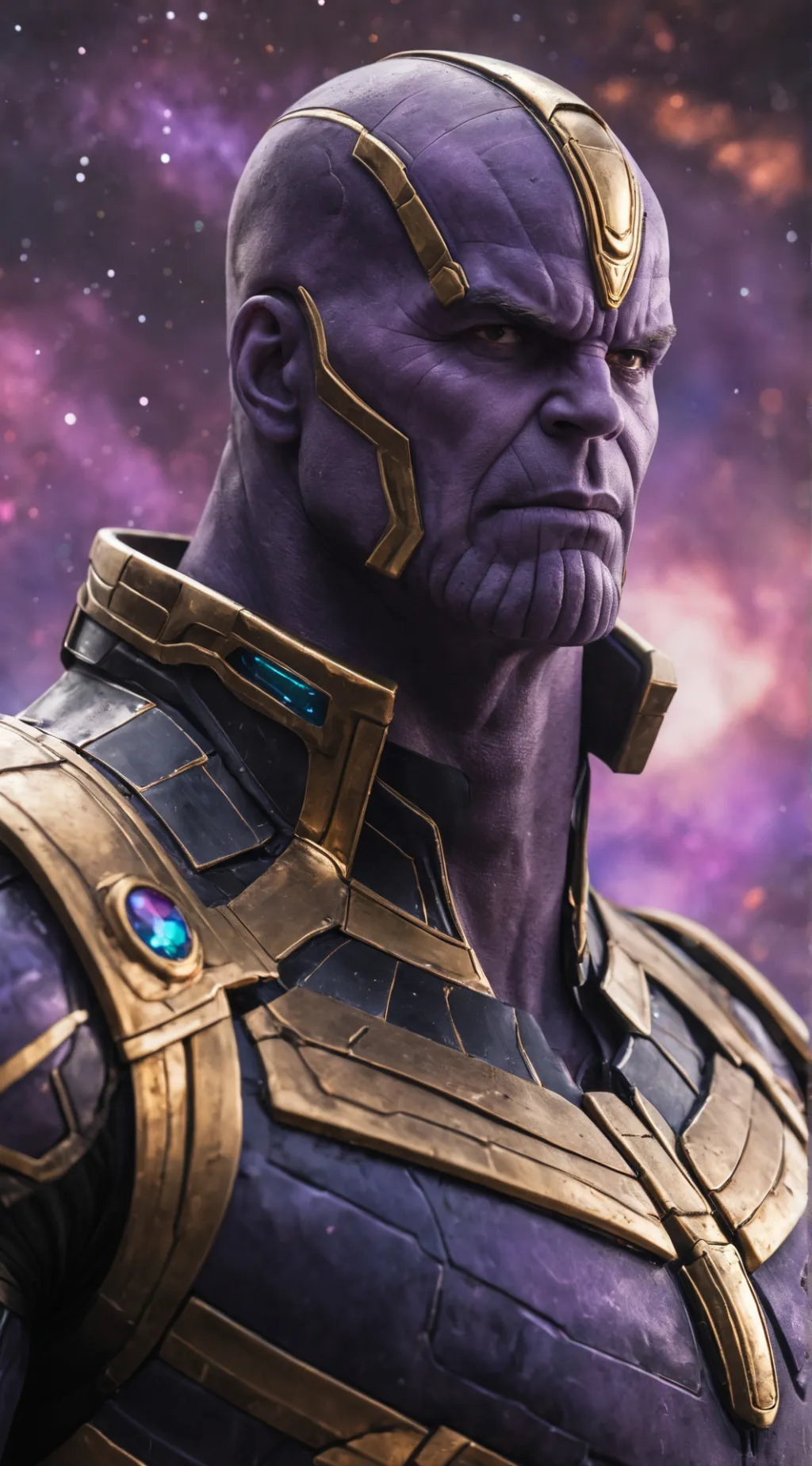 ai character: Thanos background