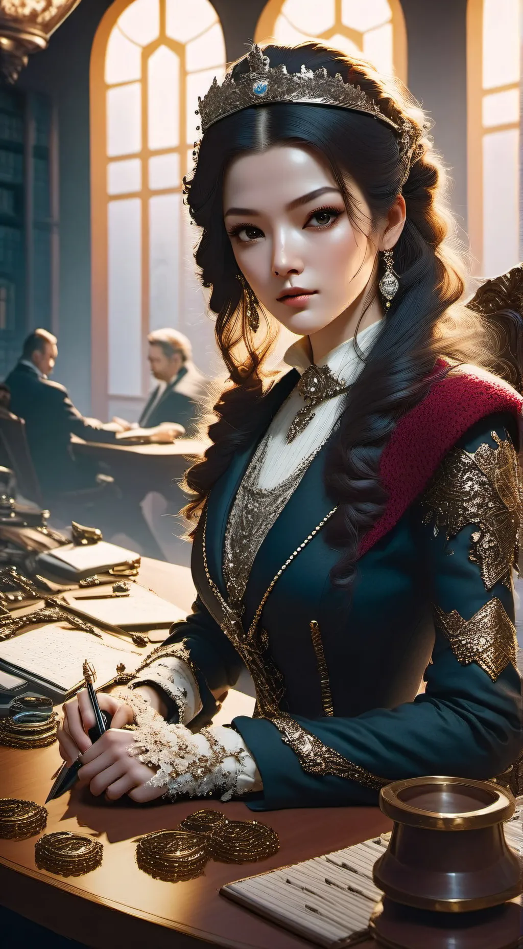 ai character: Kai background