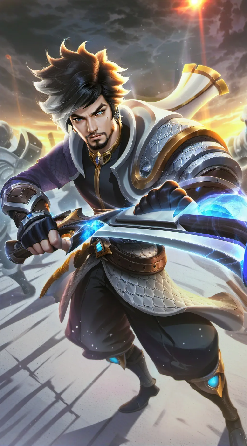 ai character: 'Total relax app background