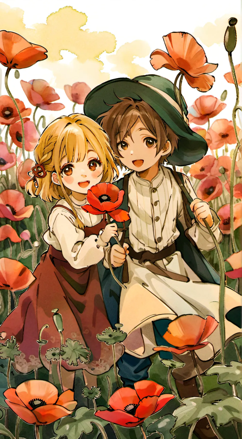 ai character: Poppy Playtime background