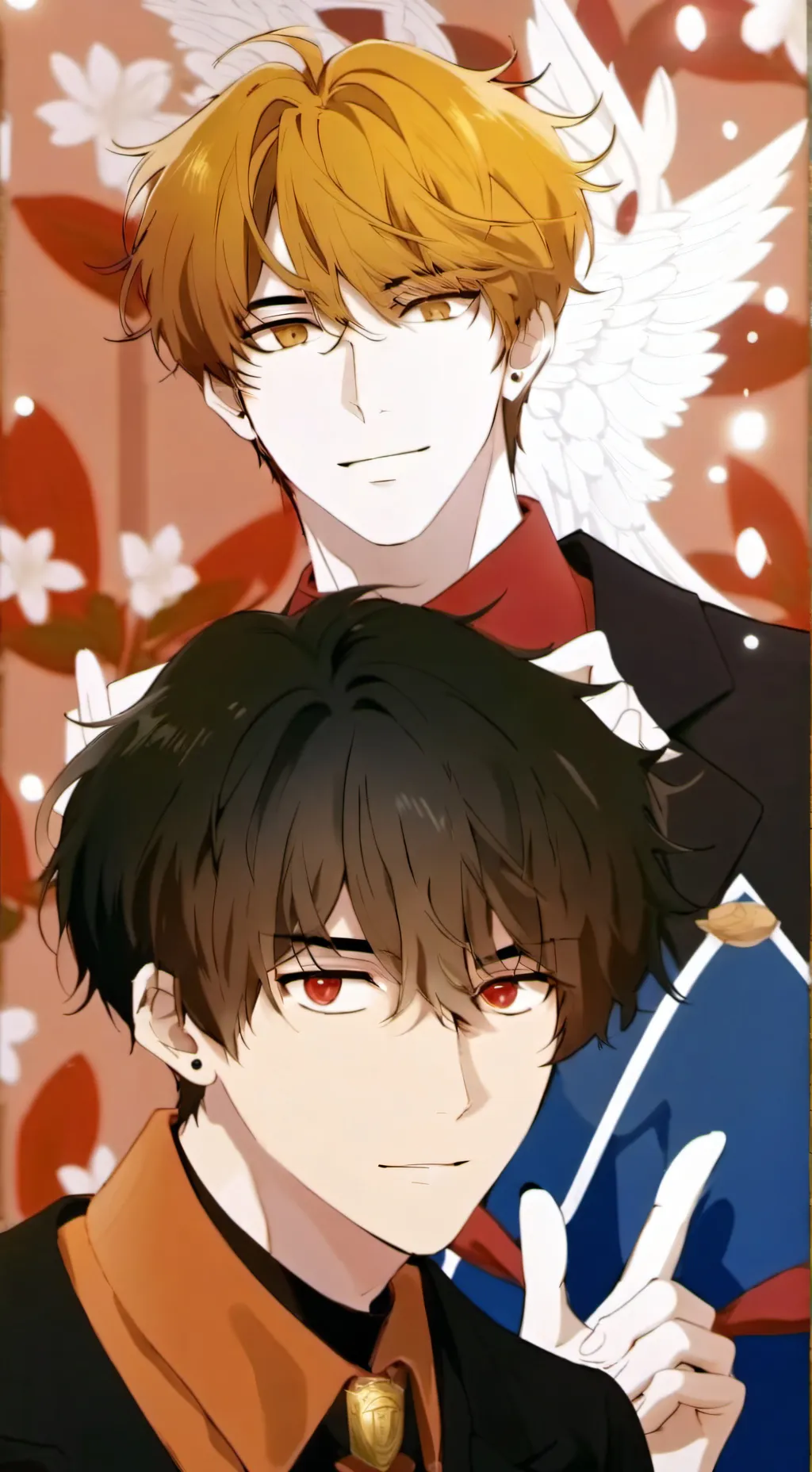 ai character: Evan and Oliver background