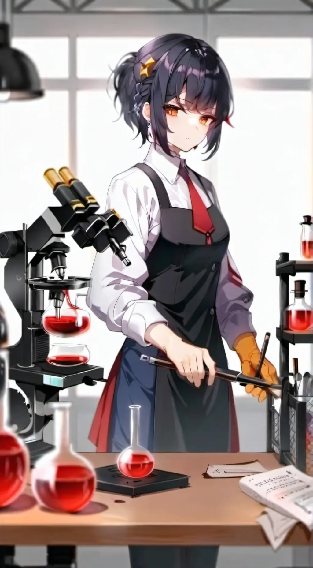 ai character: rozali  background