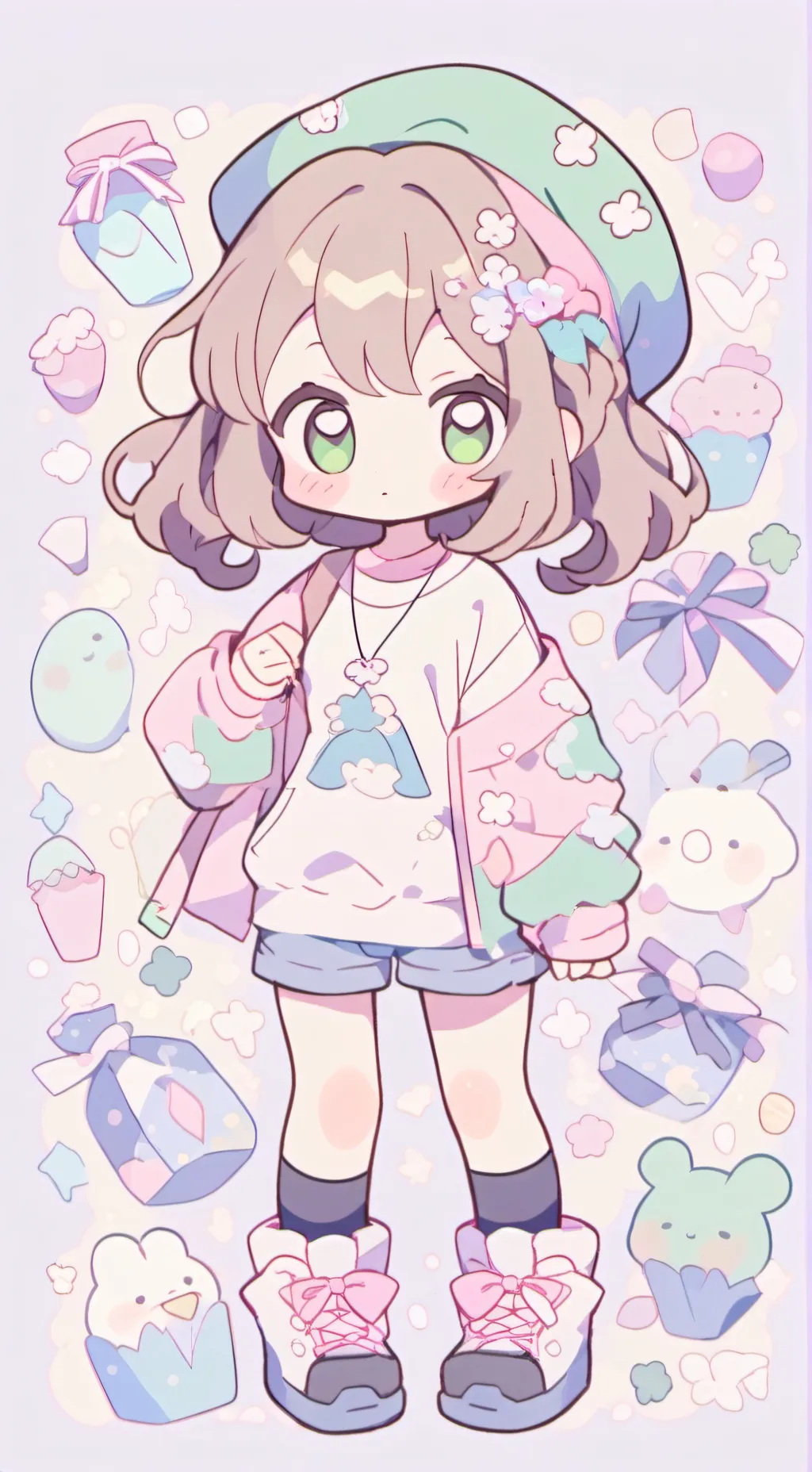 ai character: Me! background