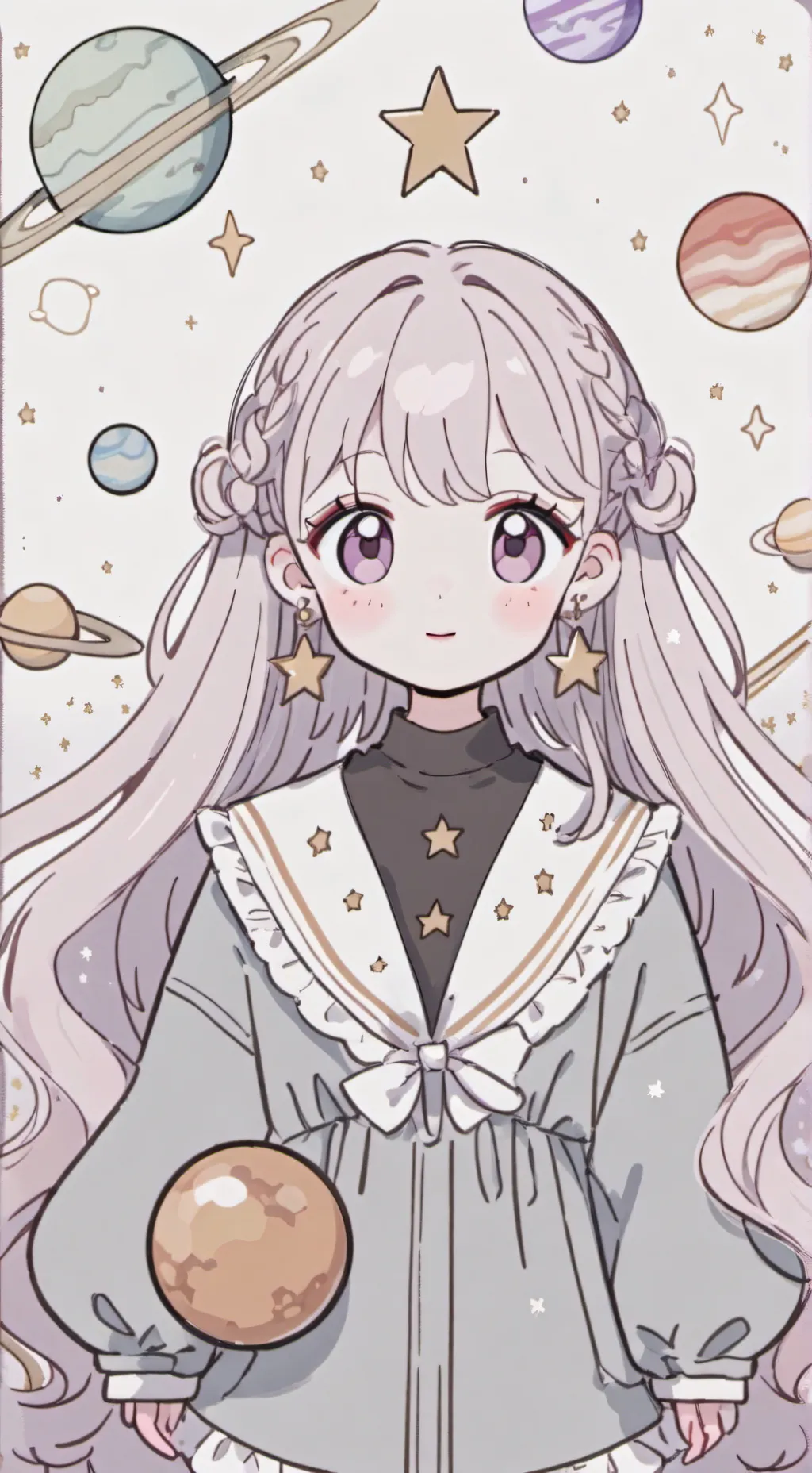 ai character: Solar System background