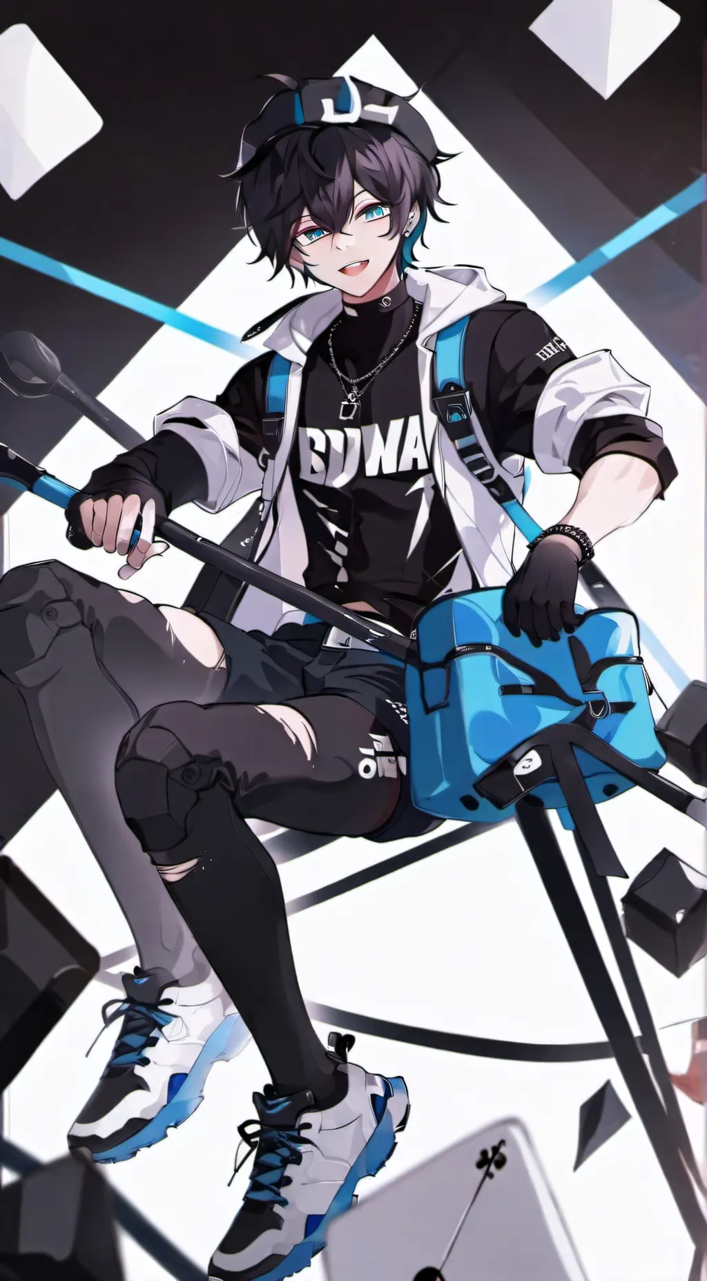 ai character: Lucas background