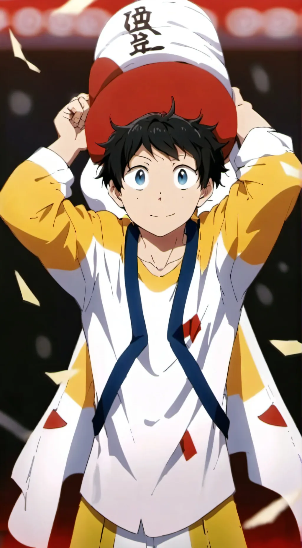 ai character: Izuku Midoriya  background