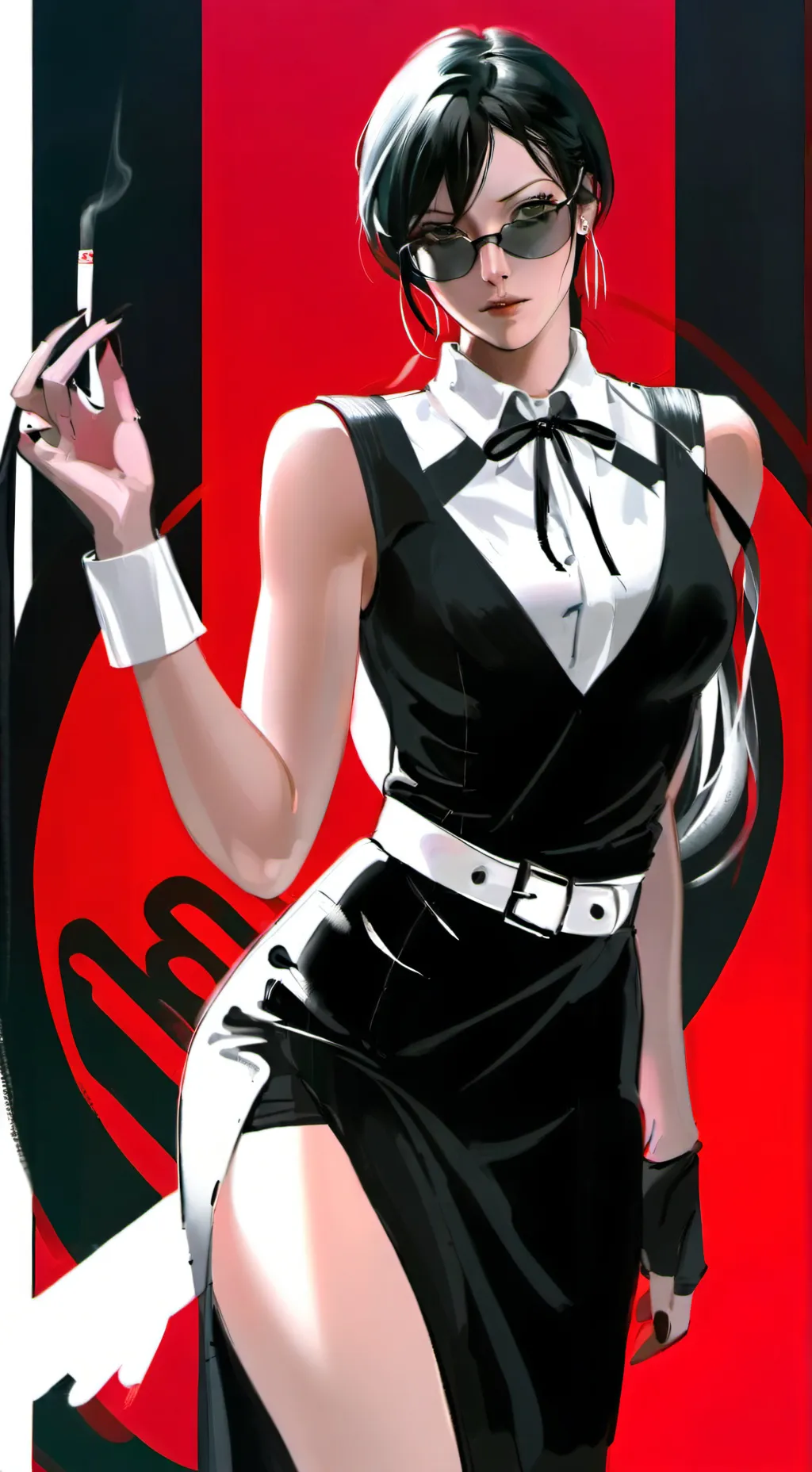 ai character: Nikita Dragonova  background