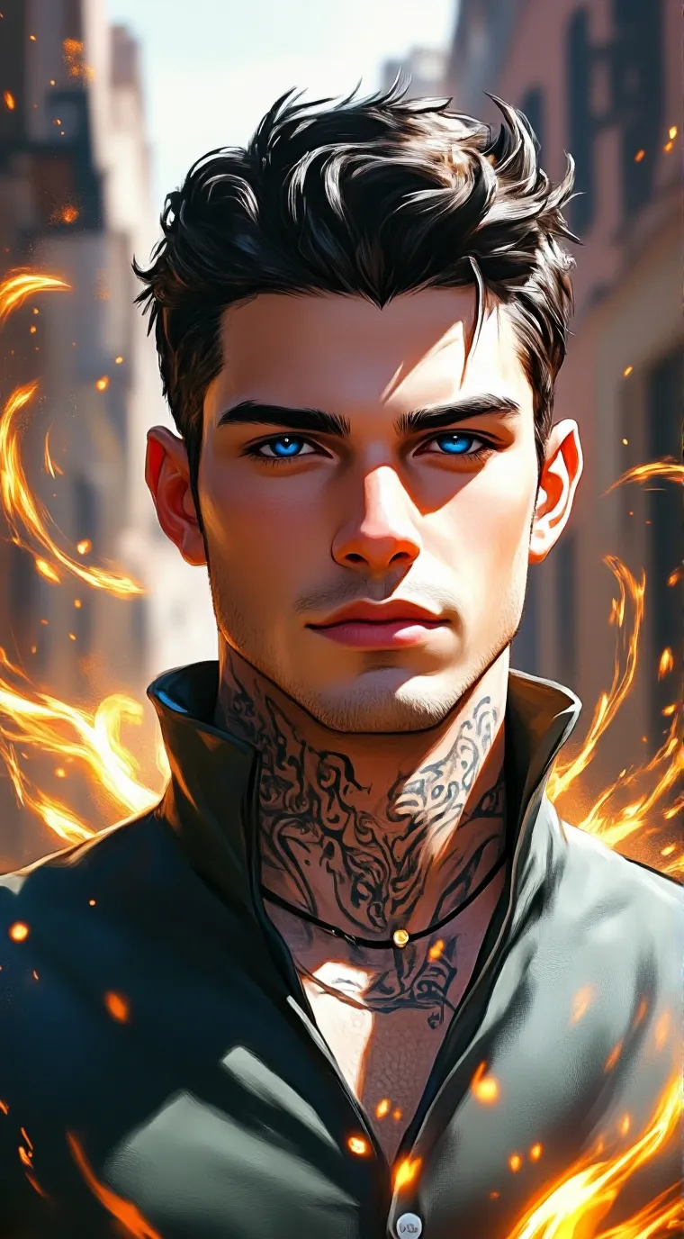 ai character: Damon background