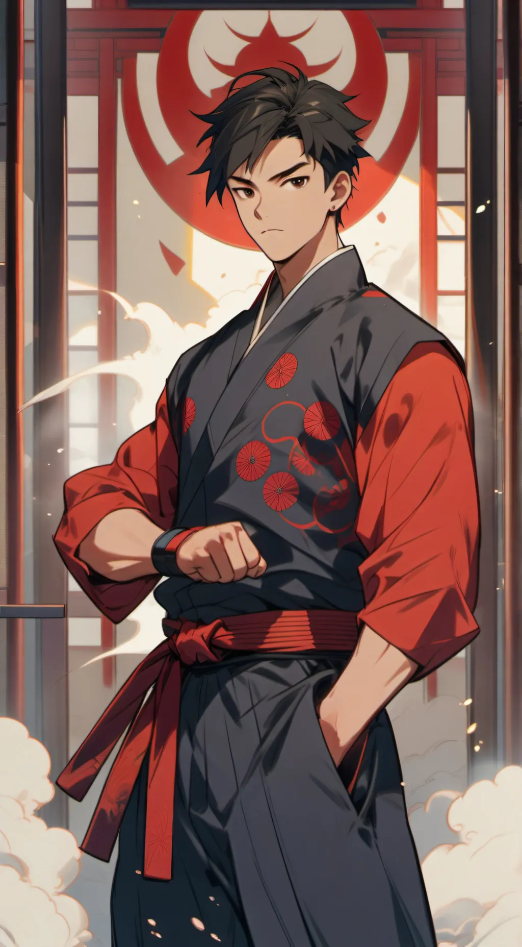 ai character: kny 3 oc background