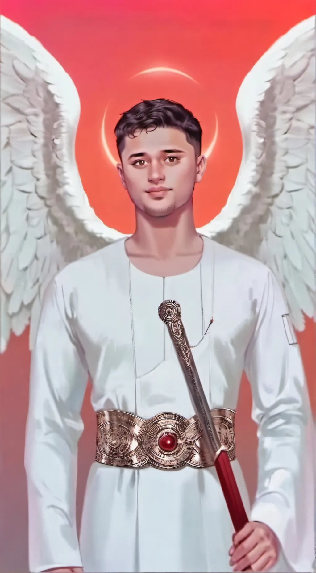 ai character: SUh Milck SUhail background