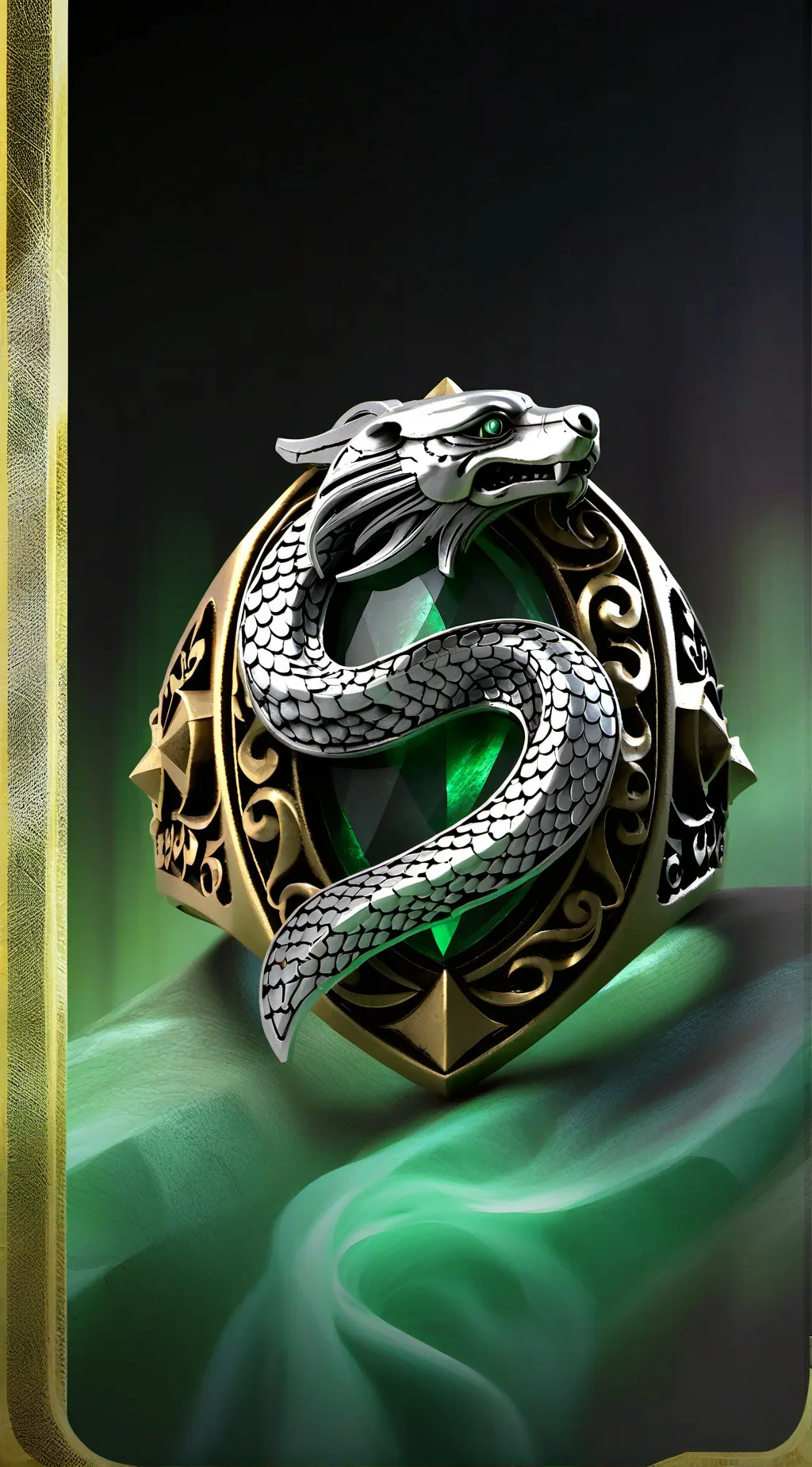ai character: slytherin whatsapp background
