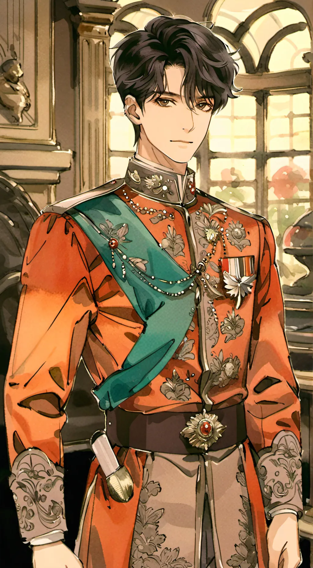 ai character: Prince Edwin background