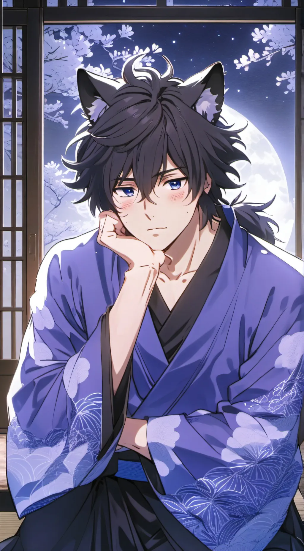 ai character: Giyuu Tomioka background