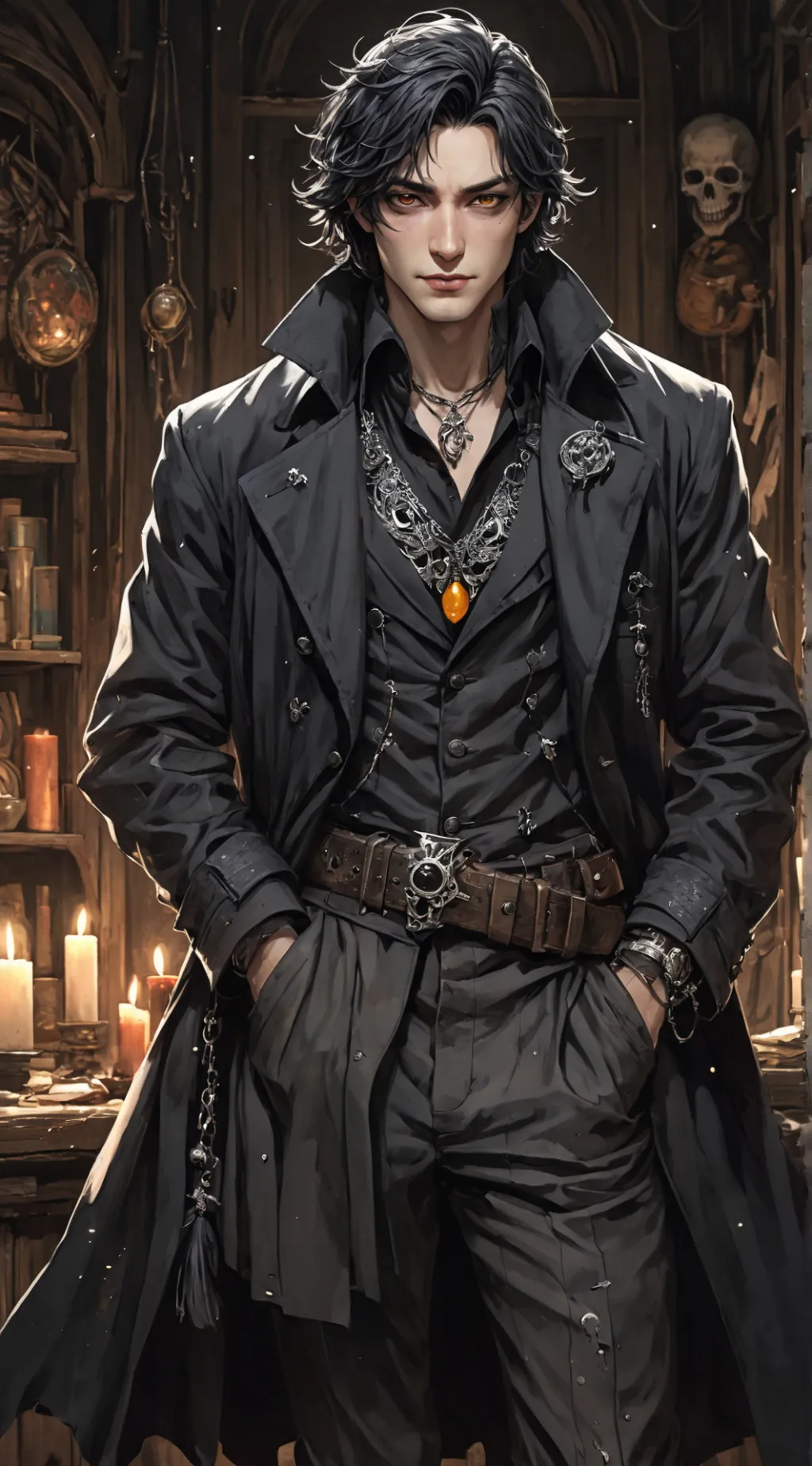 ai character: Raven  background