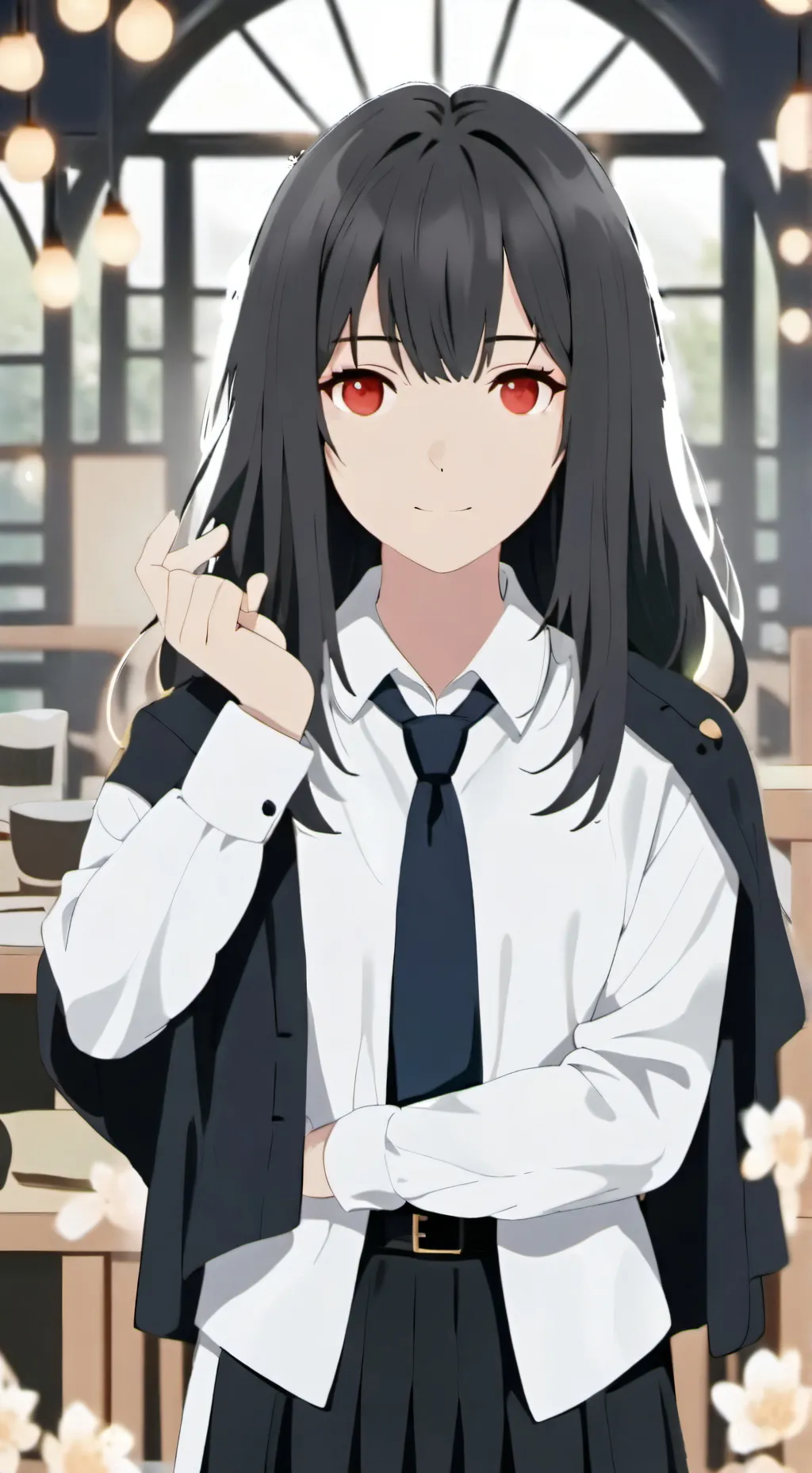 ai character: irmã chata  background