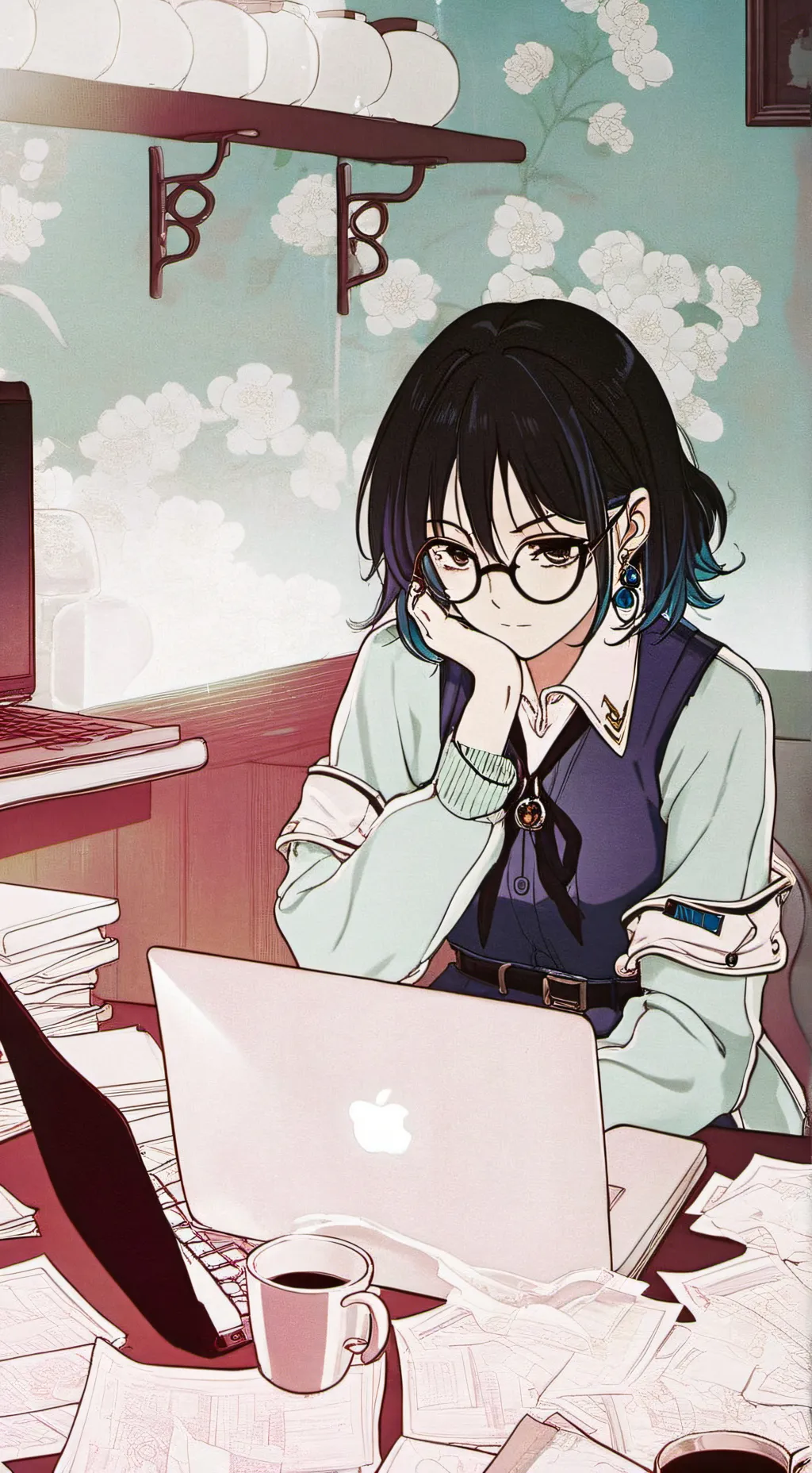 ai character: Zenlin background
