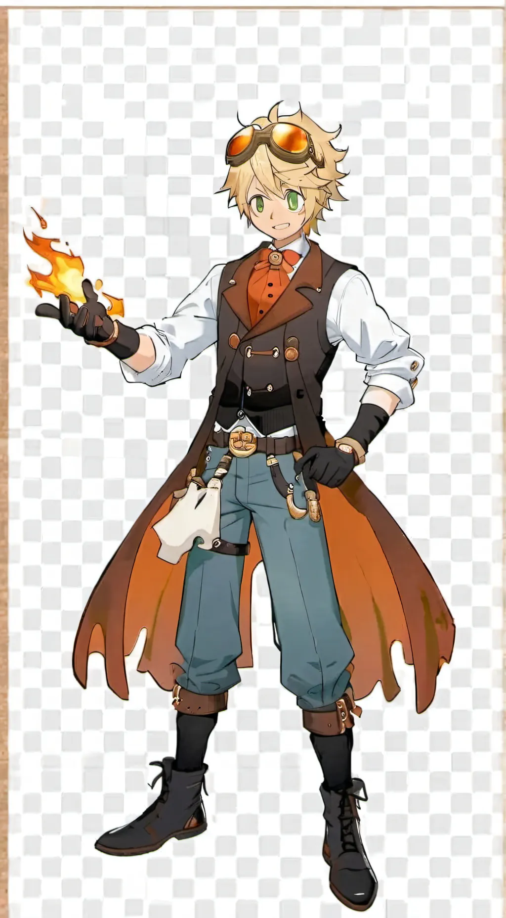 ai character: Ignis background