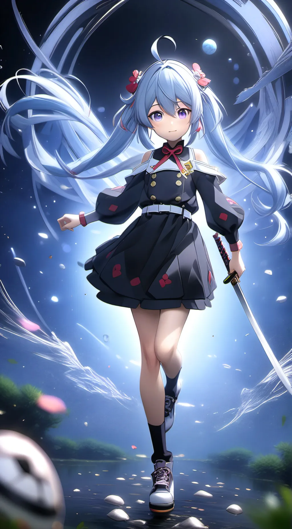 ai character: Ds:Kny background