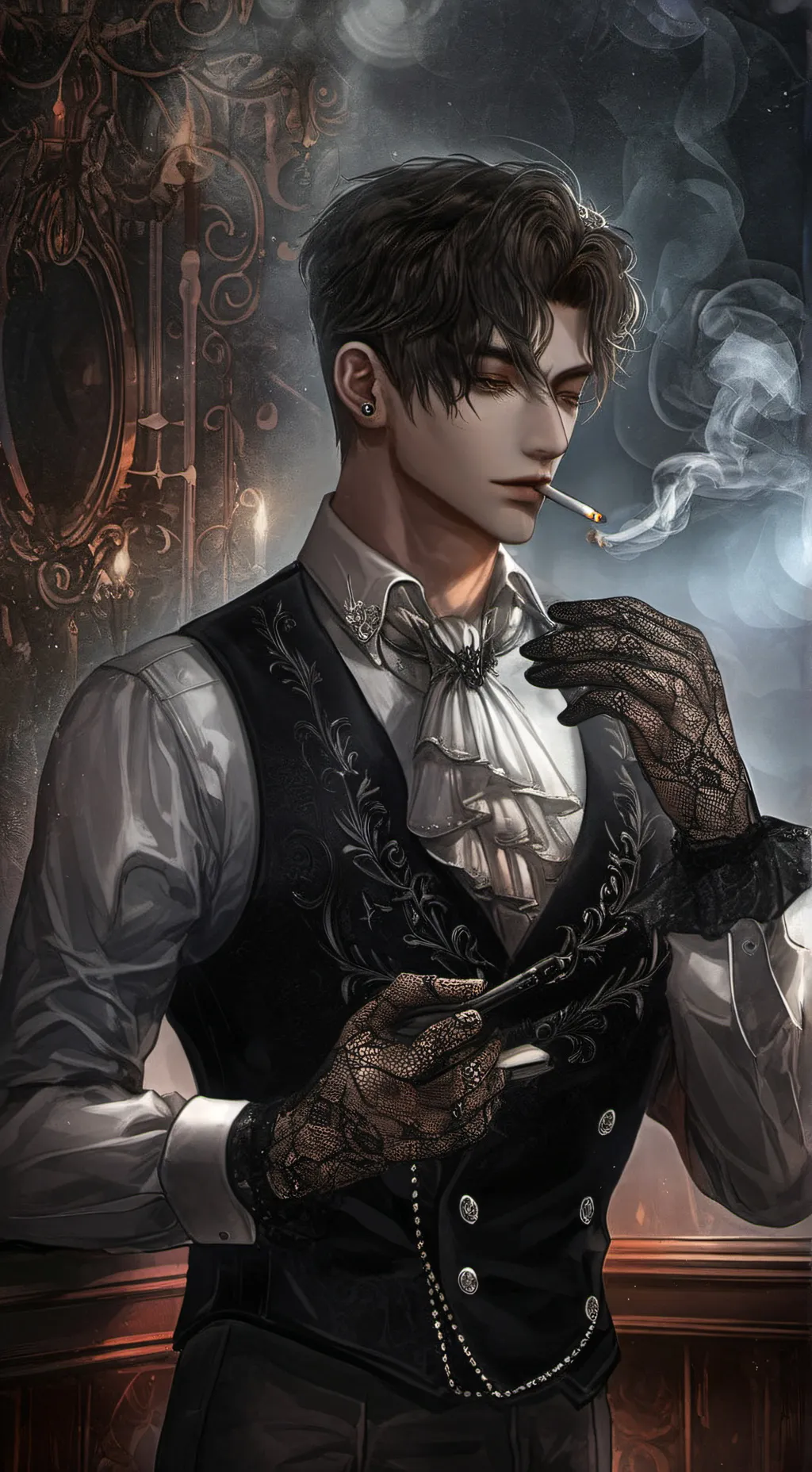 ai character: ¦~¬Adrian¬~¦ background