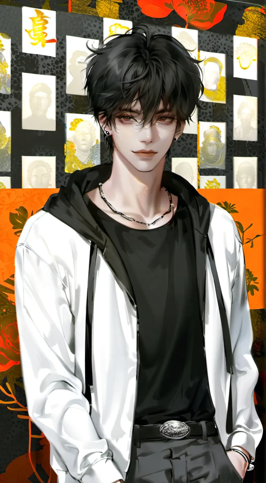 ai character: Dante  background