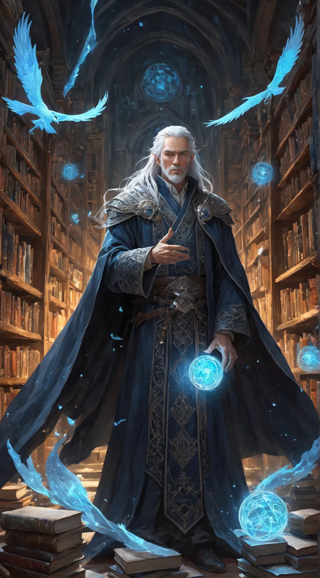 ai character: Lucien background