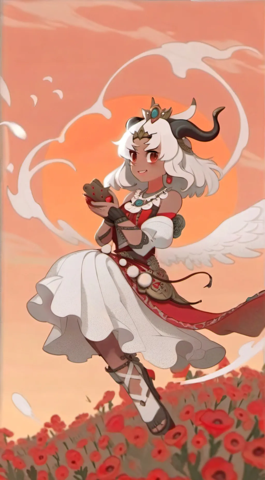 ai character: ginger o cocoa❤️‍🔥 background