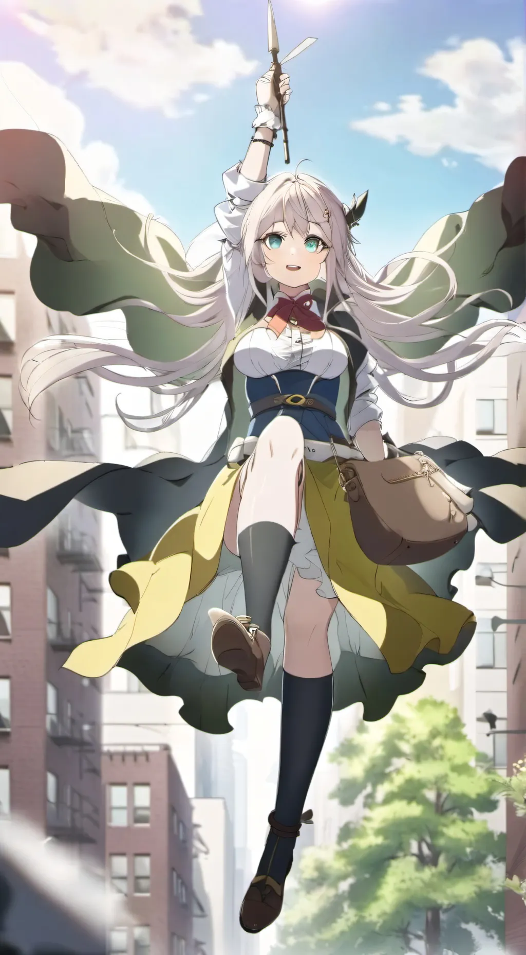 ai character: delfina background