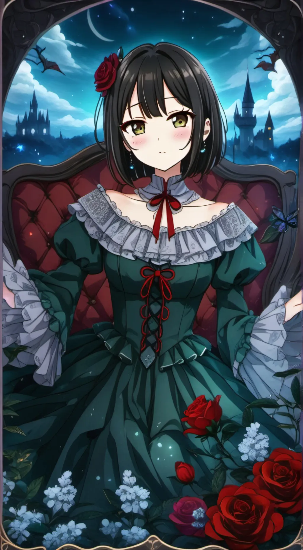 ai character: -★emi★- background