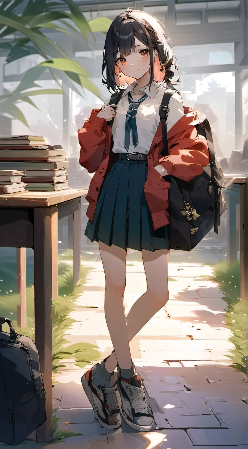 ai character: Simii🩷 background