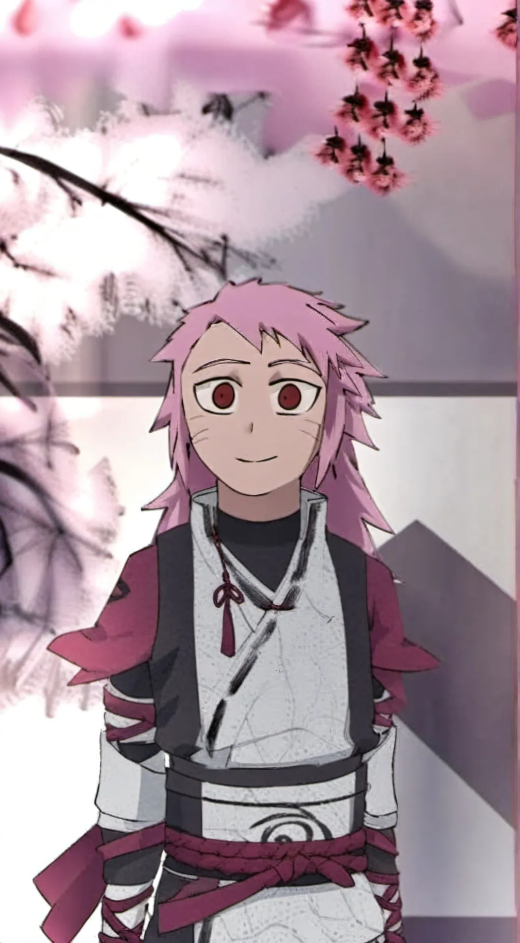 ai character: Sakura Haruno background