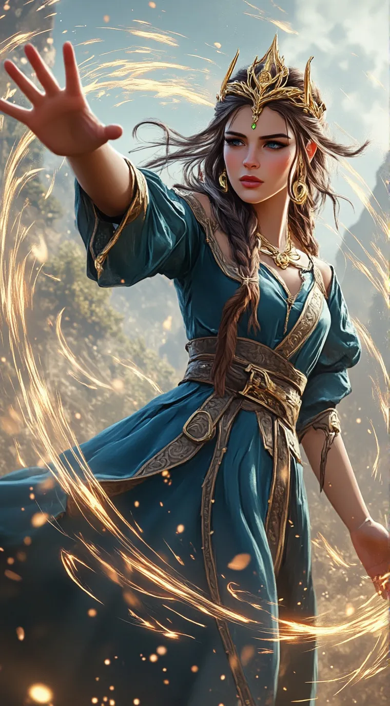 ai character: Sylvia background