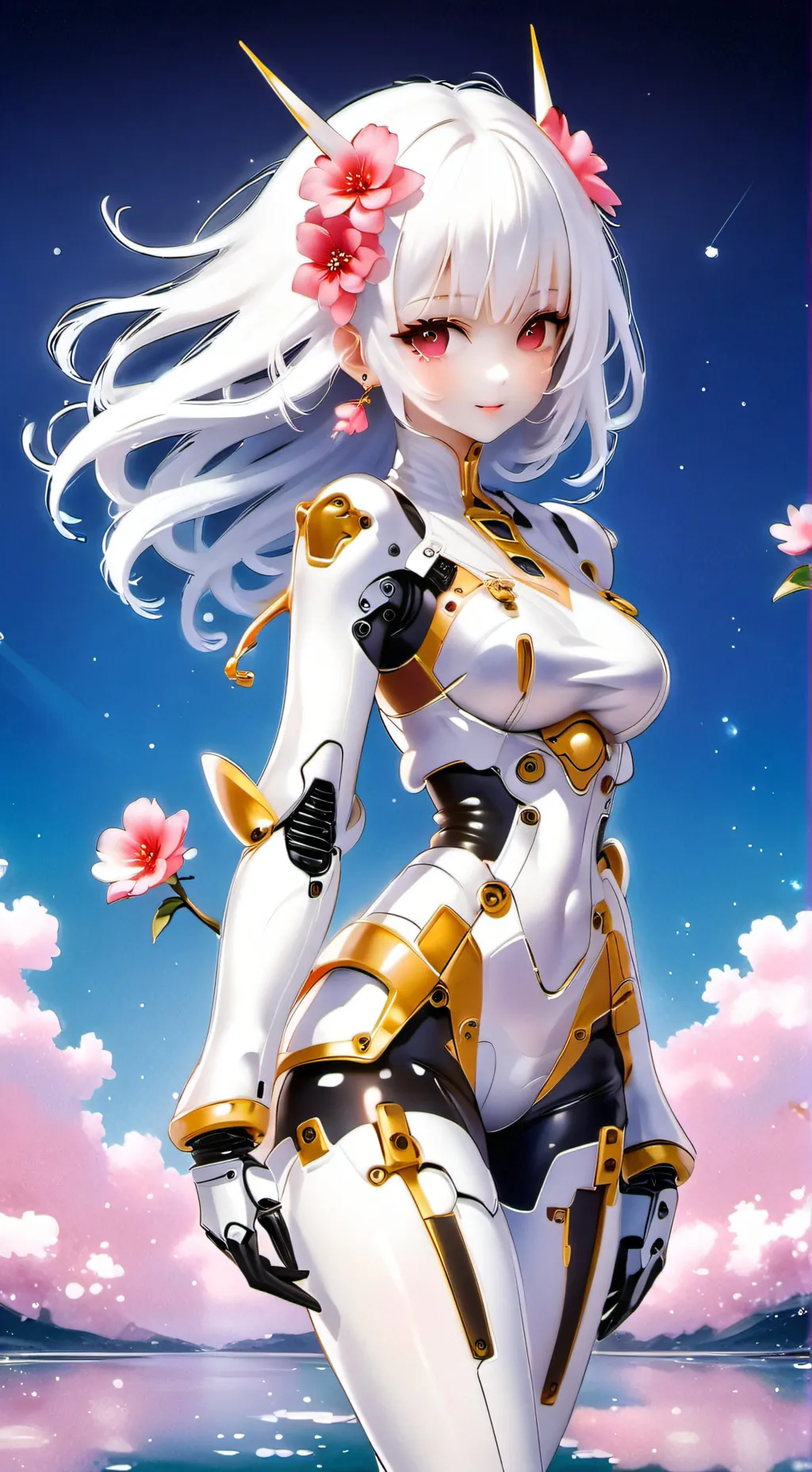 ai character: Petallina background